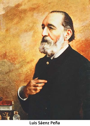 Luis saenz peña